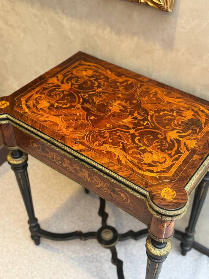 Столик ломберный с маркетри