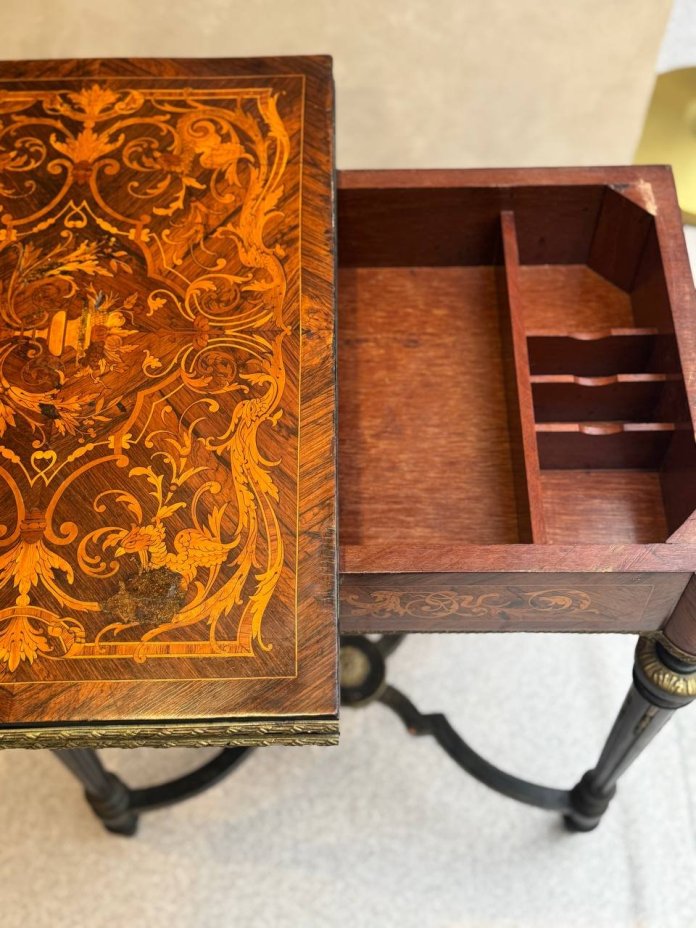 Столик ломберный с маркетри