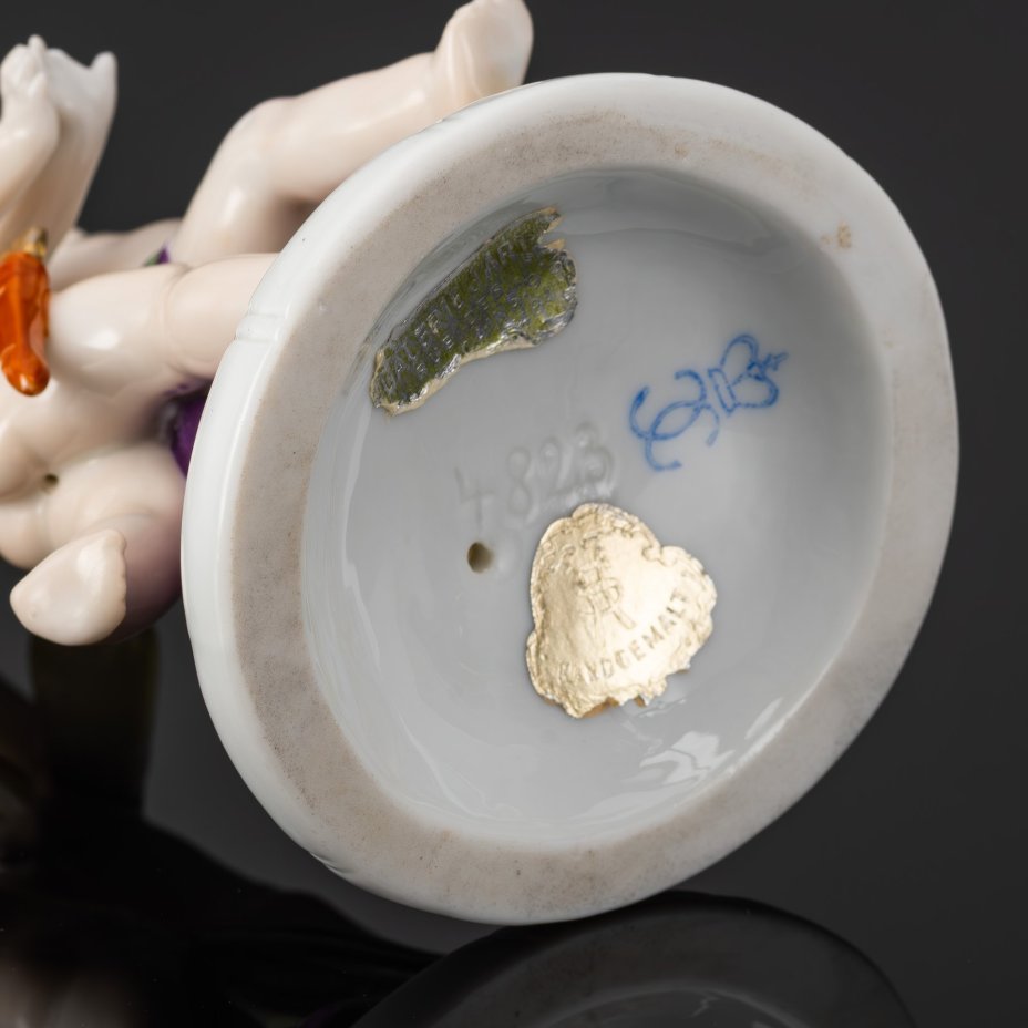 Статуэтка "Танцующие путти", Фарфоровая мануфактура Людвигсбург