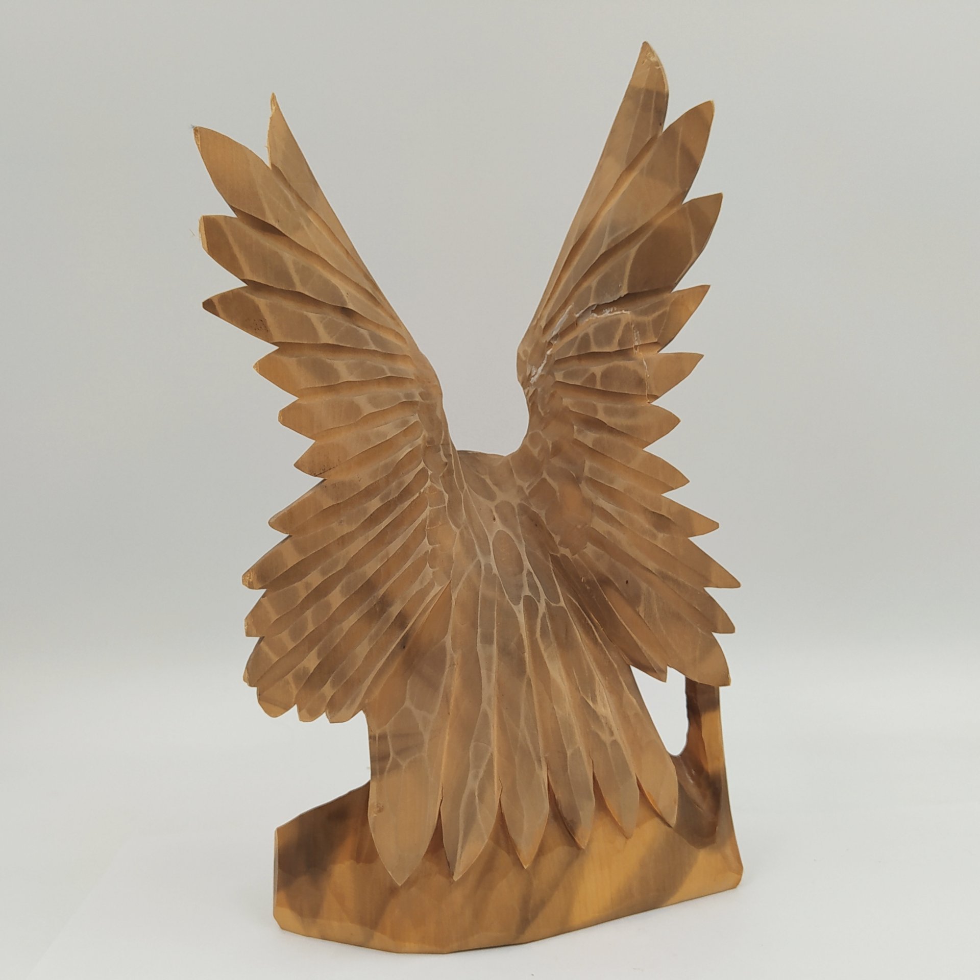 Статуэтка "Орёл", дерево, резьба, СССР, 1970-1990 гг.