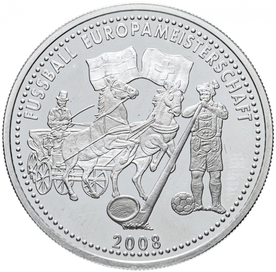 Жетон "Чемпионат Европы по футболу, Германия" 2007