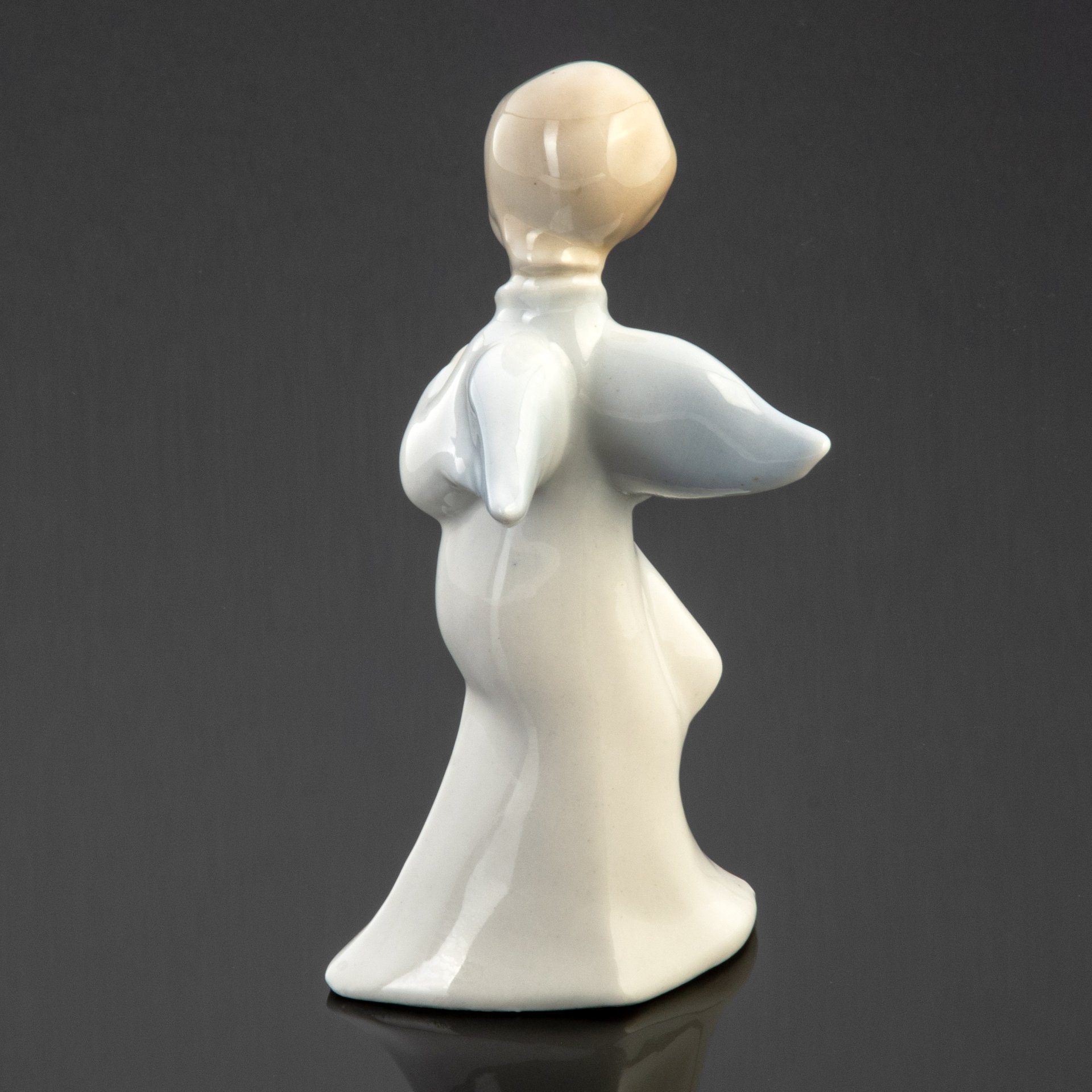 Статуэтка "Ангел с дудочкой", фарфор, роспись, Tengra, Испания, 1970-2000 гг., Tengra