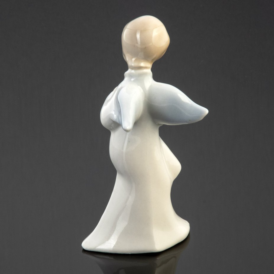 Статуэтка "Ангел с дудочкой", фарфор, роспись, Tengra, Испания, 1970-2000 гг., Tengra