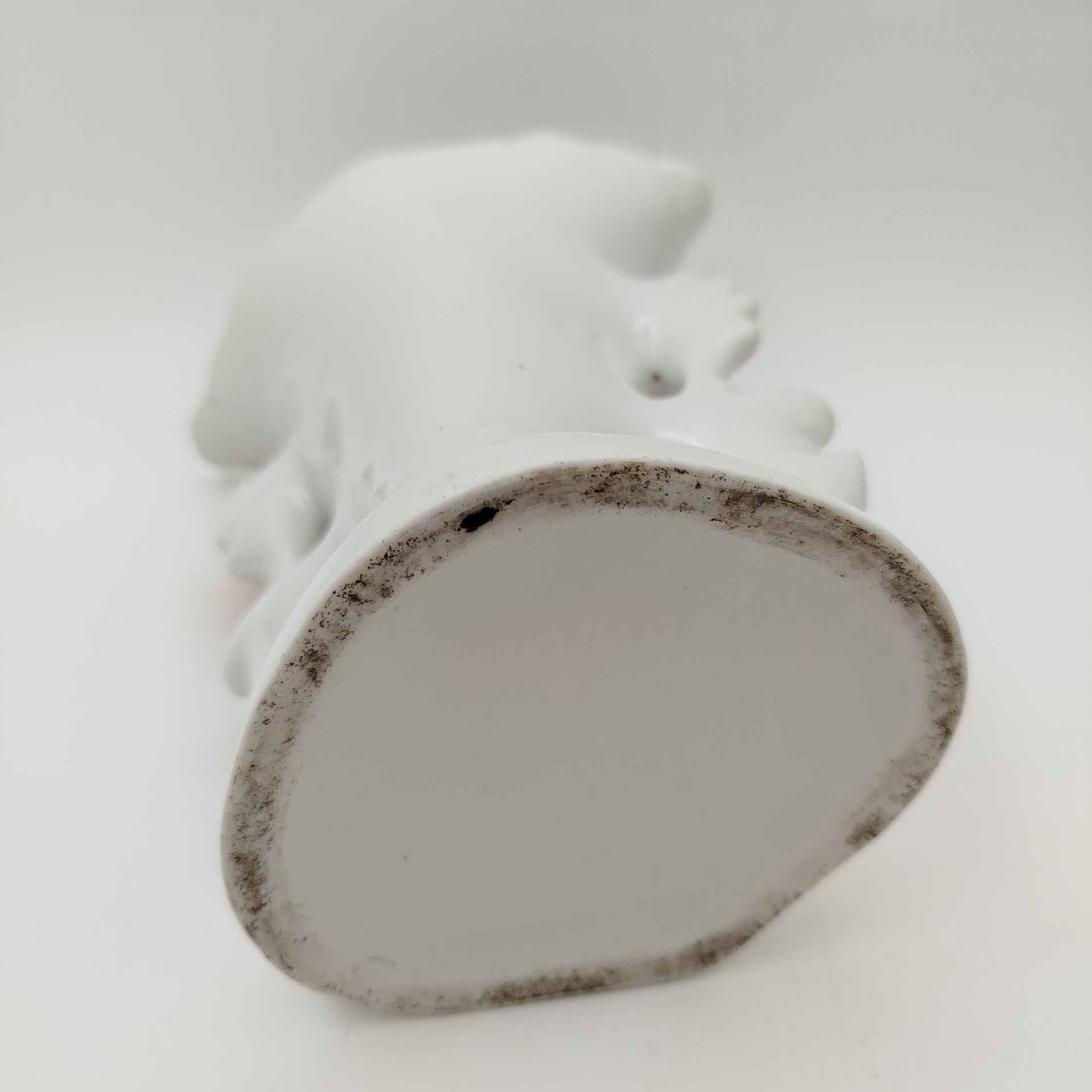 Ваза с цветочным декором, фарфор, роспись, Франция, 1900-1930 гг.