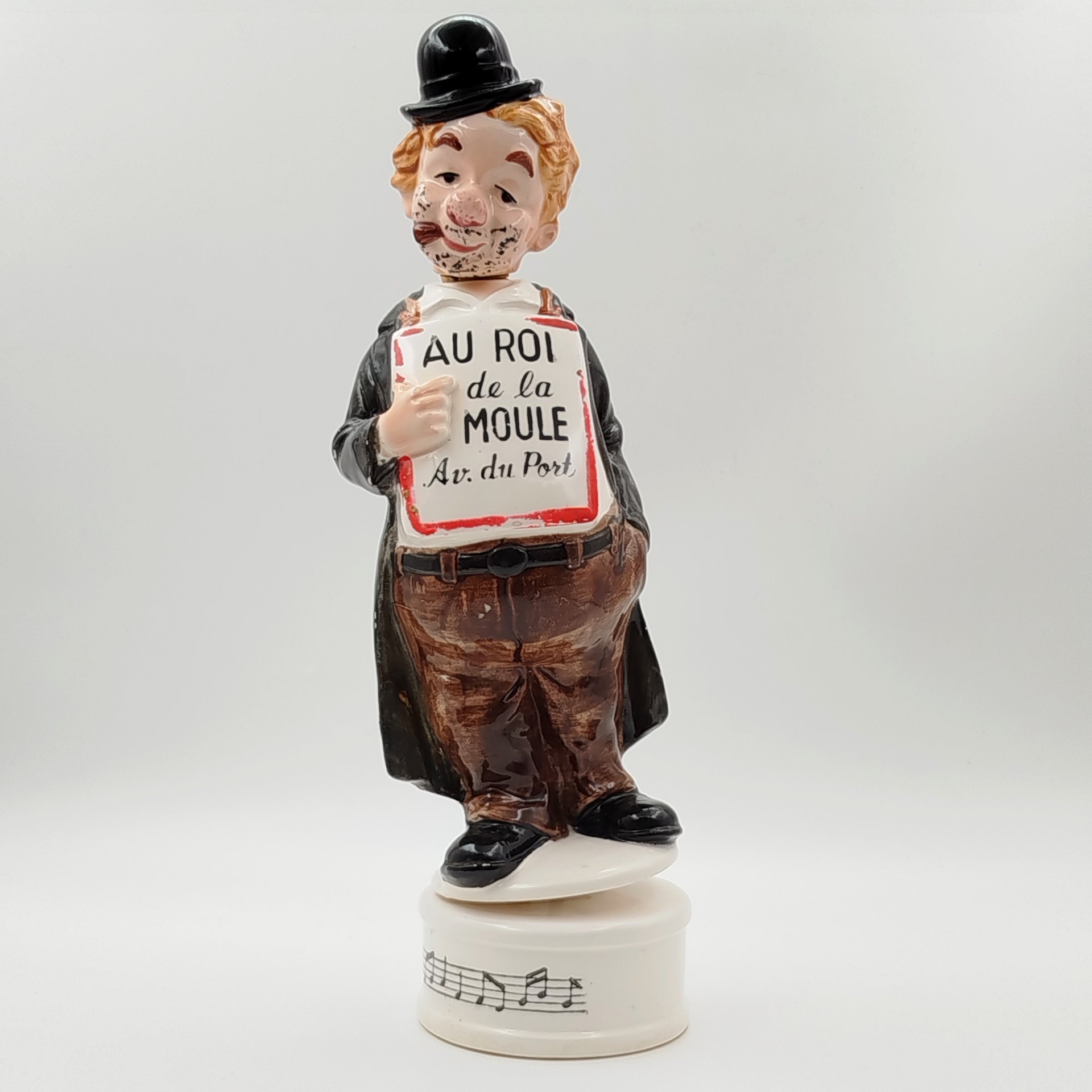 Штоф  "Рекламщик", фаянс, роспись, Азия, 2000-2010 гг.