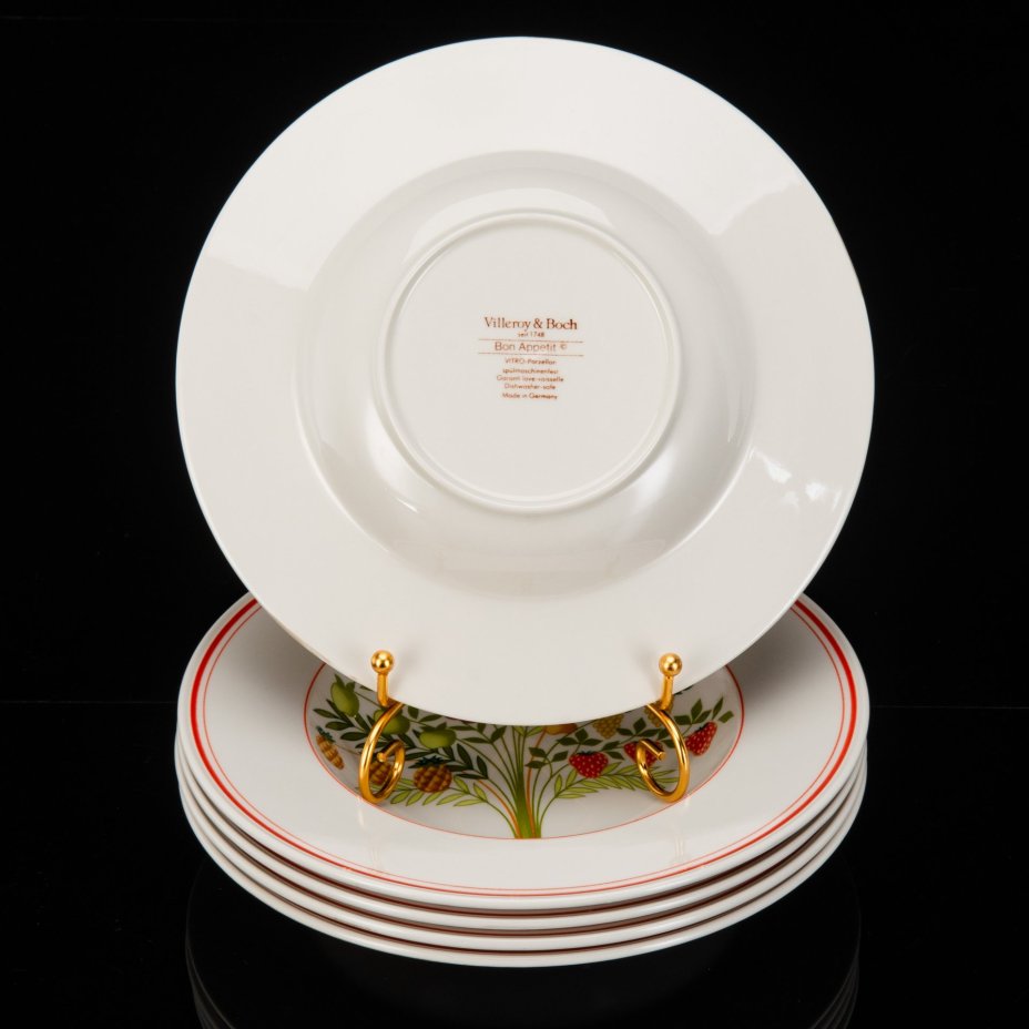 Набор суповых тарелок на 5 персон, коллекция Bon Appetit, Villeroy & Boch