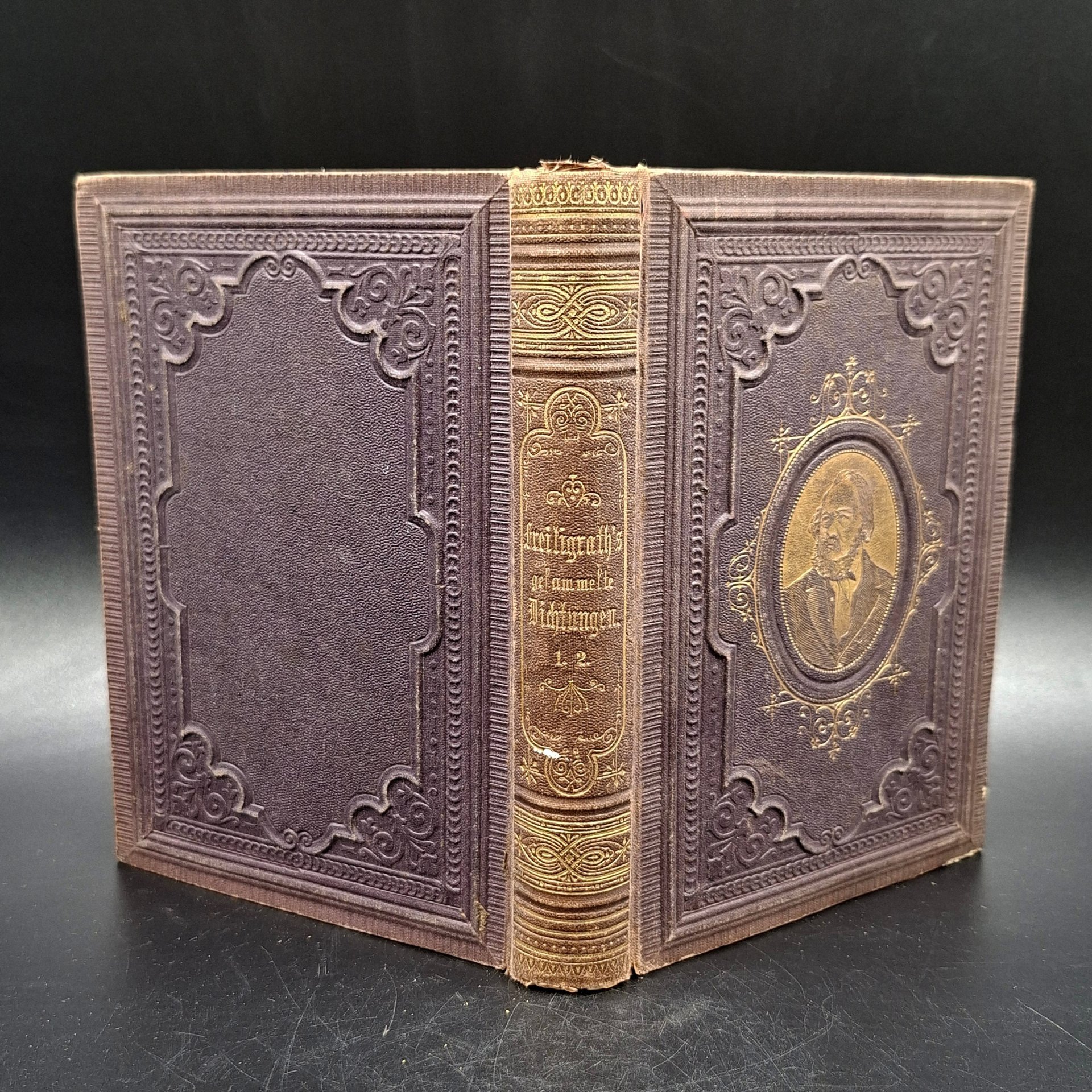 Книга "Ferdinand Freiligrath's gesammelte Dichtungen" ("Избранные стихотворения Фердинанда Фрейлиграта")
