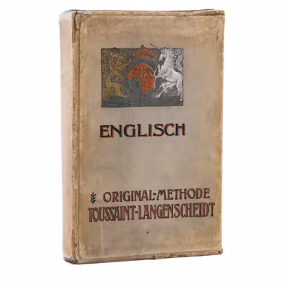 Учебник "English. Original-Methode Toussaint-Langenscheldt" (на немецком языке), Издательство «Langenscheidtsche Verlagsbuchhandlung»